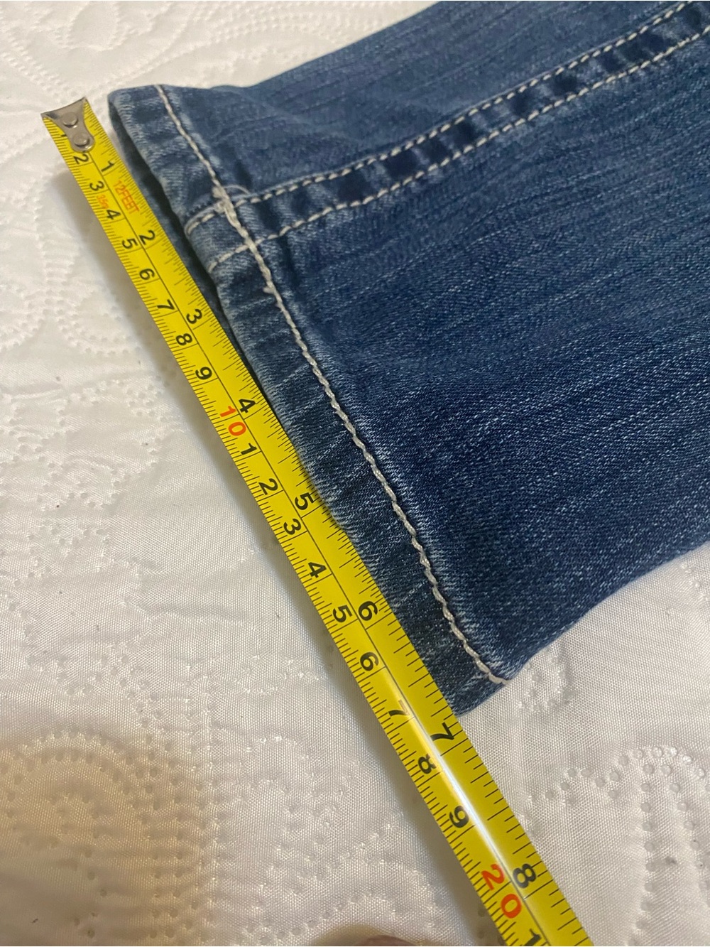 Ariat R.E.A.L. Mild Stretch Icon Stackable Straight Leg Jeans 25R - Picture 12 of 12